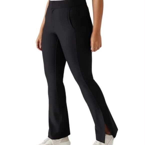ATHLETA Stellar Flare Trouser in black 6 - Picture 1 of 9